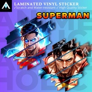 NEW SUPERMAN “TILES STICKERS” SUPERHEROUS DC COMICS STICKERS LAMINATED VINYL STICKERS ANIMEHOLIC