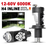 Premium LED Headlight H4 Epic Racing ZE5/ZE5 Pro High Low AC DC Plus Full Aluminum Cooling Fan