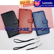 Leather Case Redmi 3S/ Redmi 3pro/ Redmi 5/ Redmi 5+/ Redmi 6/ 6A/ Flipcover Dompet Hp Bahan Kulit