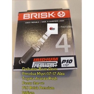 Myvi 07~17 / avanza / passo / rush 3sz P10 ( BR14YIR ) BRISK Iridium Premium + Spark Plug