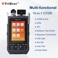 TriBrer 3.5 Inch 10 in 1 OLS OPM VFL OLA SE RJ45 Optical Time Reflectometer OTDR TB-700 Series
