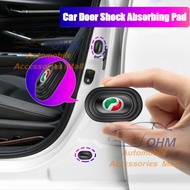 1Pc Upgraded Perodua Silicone Auto Door Shock Stickers Absorber Shock Pad Switch Buffer Shock Absorber Car Accessories For Myvi Axia Bezza Ativa Aruz Alza Gear Up