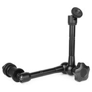 Magic Arm 11 inch Articulating Arm Magic Friction with Hot Shoe Mount & 1/4 inch Tripod Screw for DS