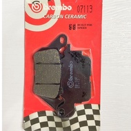 BREMBO FRONT BRAKE PAD Carbon Ceramic SNIPER150 Y15 MXKING EXCITER150 / AEROX155 NVX155 / NMAX155