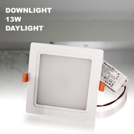Nexus  Recessed LED DOWNLIGHT Square LED 13W 6INCH Daylight DL5C-C13-W12
