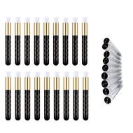 20 Pieces Lash Cleansing Brush Eyelash +2 Lash wands Tubes Cleaning Brushes Peel Off Blackhead Brush