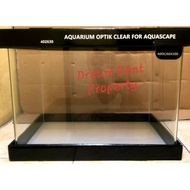 Aquarium Optic Clear Akuarium Kaca Bending Lengkung RECENT 31 liter