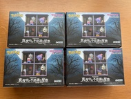 全新未開封,未拆一套四款 Pokémon 真夜中の不思議な屋敷 Re-Ment 盲盒 食玩 pikachu 比卡超,寶可夢,寵物小精靈 Halloween 惡鬼 耿鬼 Pokemon 真夜中之不思議屋