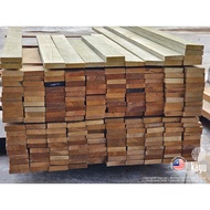 Kayu Chengal Solid Wood 1" x 6" (8ft)