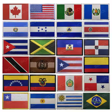 America Canada Dominica Brazil Mexico Venezuela Ecuador Panama Colombia Peru Chile Puerto Rico Argen