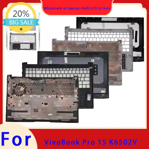 98% New Suitable for VivoBook Pro 15 K6502V LCD screen top cover screen frame palm rest hinge cover 