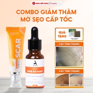 [COMBO] Scar Fade Cream & Abera Dark Reduction Serum - Supports Scar Reduction, Improves Dark Scars,