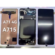 For AMOLED SAMSUNG A70 A74 A72 A73 LCD Touch Screen with frame