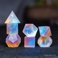 Symphony Crystal Frosted Embossed COC Running Team DND Kit TRPG Dungeon and Dragon Cthulhu Running T