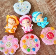 小魔女 doremi 扭蛋 figure 指頭公仔 set