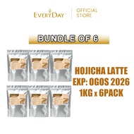 [Clearance Stock Bundle of 6] EVERYDAY Matcha & Hojicha Latte (1 KG Bulk Pack ) EXP  OGOS 2026-Halal