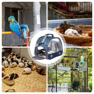 Yours MO-Bird Carrier Bag Backpack for Parrot WithStrap Portable Small Animal Carrier Outside Travel