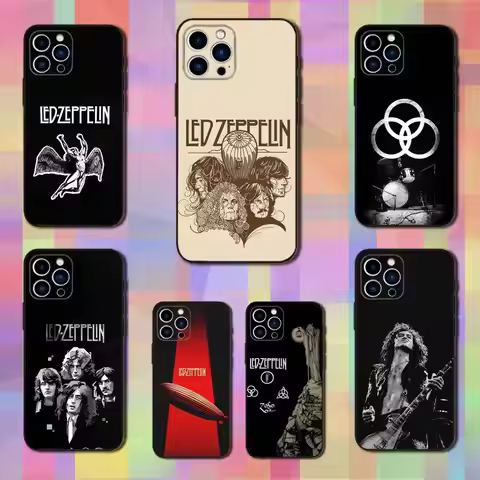 Hot L-Led Z-Zeppelins Band Phone Case For iPhone 16,15,14,13,12,11 Plus,Pro Max,XS,X,XR,SE,Mini,8,7,