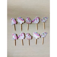 UNICORN CUPCAKE TOPPER UNICORN CUPCAKE TOPPER/ CUPCAKE TOPPER/ UNICORN TOPPER/ CUPCAKE DECORATIVE/