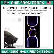 Redmi K60 / K60 Pro / K60E Ultimate Glass Full Clear 9H Premium Tempered Glass Screen Protector