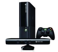 二手 XBOX360 白色 E 4G 主機 + Kinect感應器+一個遊戲片