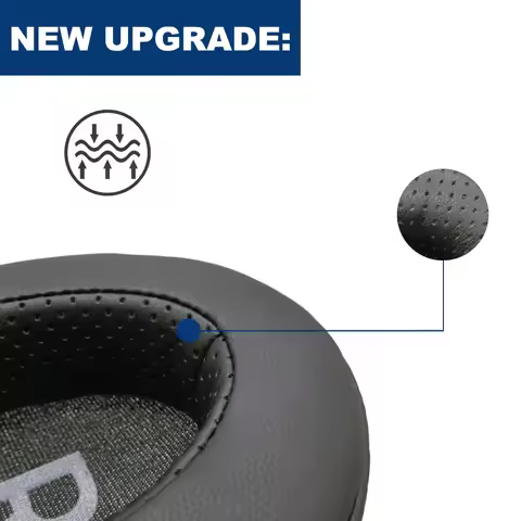 New Upgrade Replacement Ear Pads for Redragon H510 Zeus Headset Parts Leather Cushion Velvet Earmuff