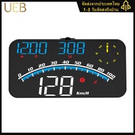 【UEB】5.5in Car Speed Windshield Projector Water Temp Digital Speedometer Speeding Alarm Car GPS HUD