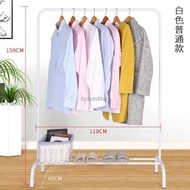 ۞✙✥Single / Double Clothes Rack Room Organizer Hanger Drying Rack Rak Baju Besi Penyidai Pakaian Ampaian Rak Pakaian