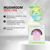 Rechargeable Fan Mini Fan Mushroom Multifunction Portable Fan USB Rechargeable USB Fan