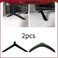 [Blesiya] 2 Pieces Table TV Stands TV Accessories Easy to Install Stable 24in/43in Anti-slip Televis