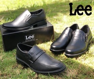 Premium Quality Men’s Class Lee’s  Oxford Black Formal Shoes Kasut Kulit Lelaki Lee