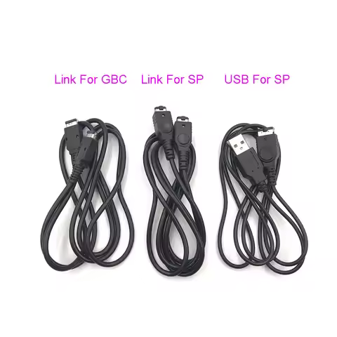 20PCS Connect Link Cable For GBA SP USB Charging Charger Cable For Nintendo Gameboy Advance GBA SP G