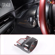 ABS Carbon Fber For Toyota GR Supra MK5 A90 2019-2022 Steering Wheel Steering Column Base Cover Deco
