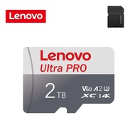 Lenovo การ์ด SD 2TB ความเร็วสูง2000GB โทรศัพท์มือถือการ์ด SD TF และการ์ดเก็บข้อมูล PC