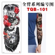 Waterproof Full Arm Tattoo Sticker Popular Big Flower Arm Sexy Waterproof Full Arm Tattoo Sticker 07