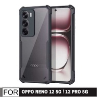 Oppo Reno 12 5G Case Oppo Reno 12 5G Casing Oppo Reno 12 Pro 5G Softcase/ Armor TransparentFusion