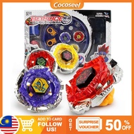 【Malaysia Shipped in 24 hours】4pcs/set Cool Burst Beyblade Arena Spinning Top Alloy Kids Fighting Gyro Game Toys Children Gifts