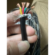 Standard copper 4-core control signal wire 4x0.5mm