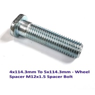 4x114.3mm To 5x114.3mm - Wheel Spacer M12x1.5 Spacer Bolt