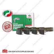 KAS KERETA BREK BELAKANG/REAR BRAKE SHOES  / 04495-73R02 / PERODUA MYVI MODEL LAMA