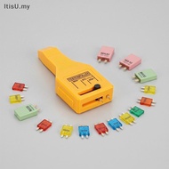 [ItisU] Auto Fuse Testing Tool 24V DC 1Pcs with LED Indicator Non Slip Grip Durable Device for Vehic