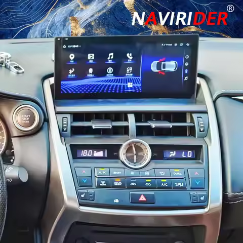 10.25" Android 14 Car Stereo For Lexus NX NX200 NX200T 300h RHD LHD 2014-2021 Media DVD Player CarPl