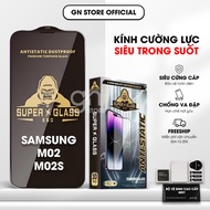 Samsung M02 / M02s full screen tempered glass, screen protector - GN STORE