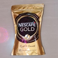 Refill Nescafe Gold Rich &amp; Smooth Pure Soluble Coffee Pouch 170gram