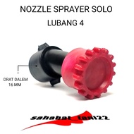 Nozzle plastik spuyer kabut semprot hama tangki SOLO MANUAL