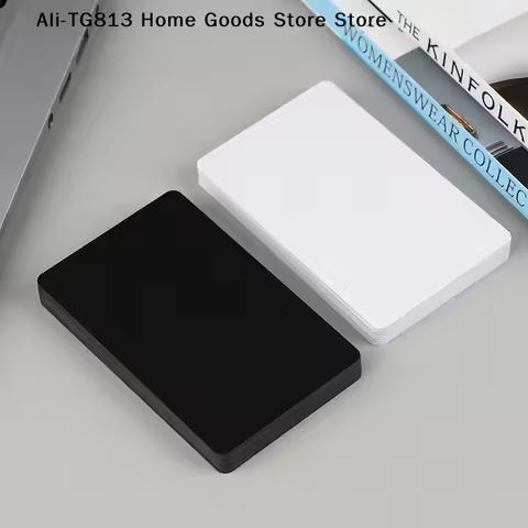 [TG813]5/10Pcs NFC215 Black White Cards Rewritable NFC NT-AG215 PVC Cards Blank Easy Convenient Prog