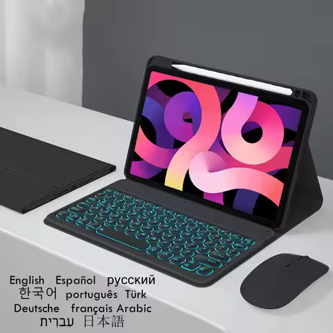 Funda For Xiaomi Pad 6 Pro Case Keyboard For Mi Pad 6 Pro 2023 Mi Pad 6 Case Backlit Keyboard Cover 