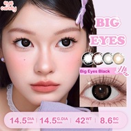 【RM6.9:BIG EYES LENS】Eyecandy 14.5mm Contact lenses with power big eyes dolly eyes soft lens Natual 
