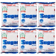 [ ĐƯỜNG CÁT TRẮNG SIÊU SẠCH ]  Combo 6 bịch ( mỗi bịch 500gram)  Đường cát trắng tinh luyện Long An 