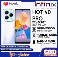 infinix Hot 40pro 16+256(+)infinix Hot40i Ram 16+256  ! HOT ITEM!! ORIGINAL GARANSI RESMI